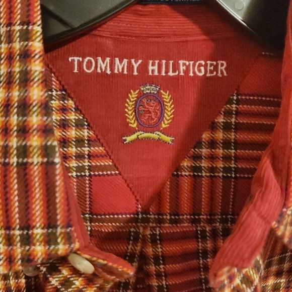 Tommy Hilfiger Mens Plaid Long Sleeve - Picture 3 of 5